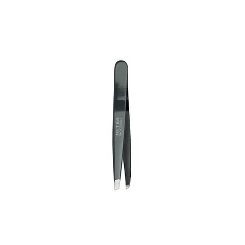Beter Stainless steel slanted-tip tweezers – image 1