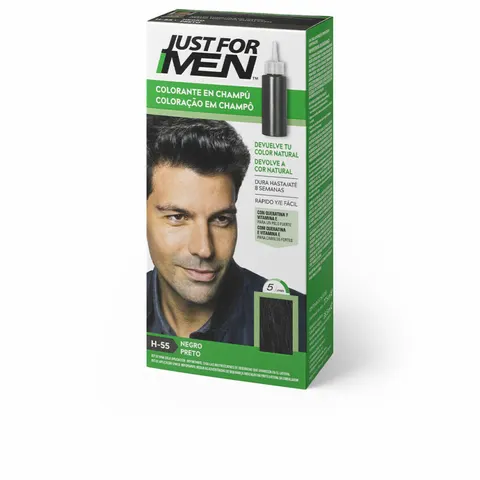 Just For Men Shampoo colorante per capelli #Nero – immagine 1