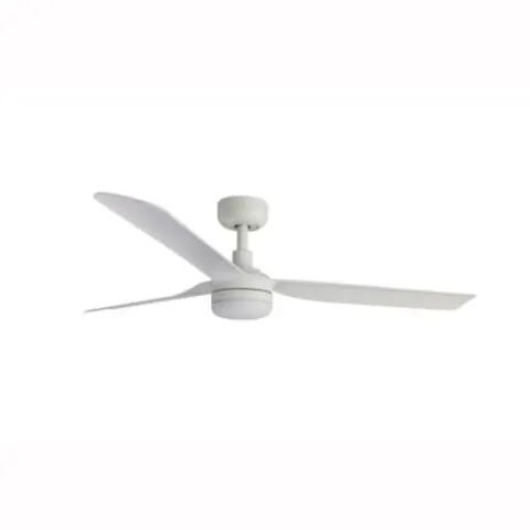 Punt 132cm Smart LED Ceiling Fan Matt White CCT – image 1