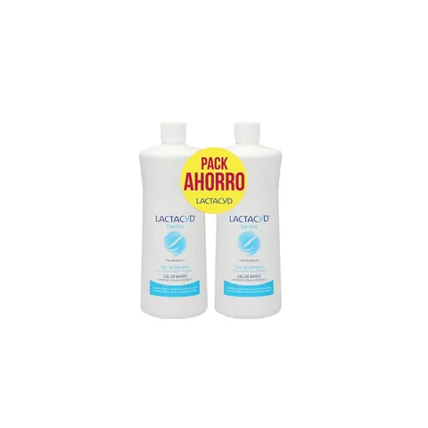 Lactacyd Derma Bath Gel 2x1000 ml – image 1