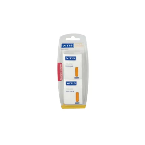 Vitis Waxed Dental Floss 2x50m – image 1