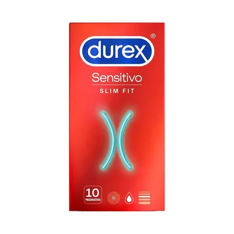 Durex Sensitivo Slim FIT 10 Units – image 1