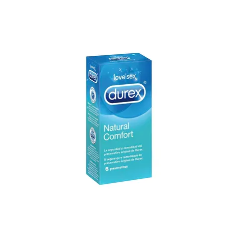 Durex Condones Natural Plus x6 – imagen 1