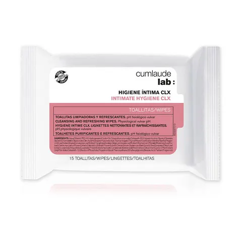 Cumlaude Lab Clx Intimate Wipes 15 Units – image 1