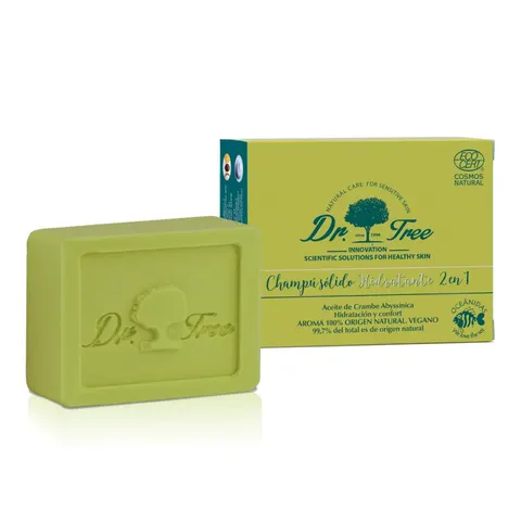 Dr. Tree Champú Sólido Hidratante 75 gr – imagen 1