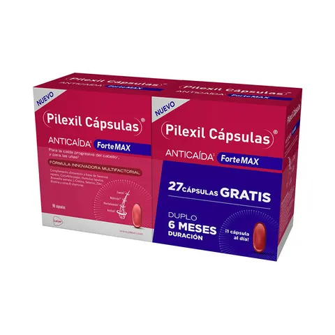 Pilexil Cápsulas Anticaída Forte Max 2x90caps – imagen 1