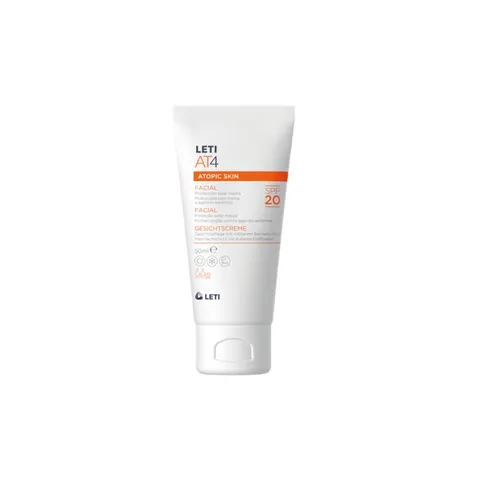 Leti AT4 Gesichtscreme LSF 20 50 ml – Bild 1