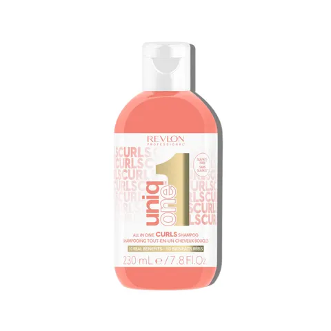 Revlon Uniq One Curls Shampoo 230 ml – imagen 1