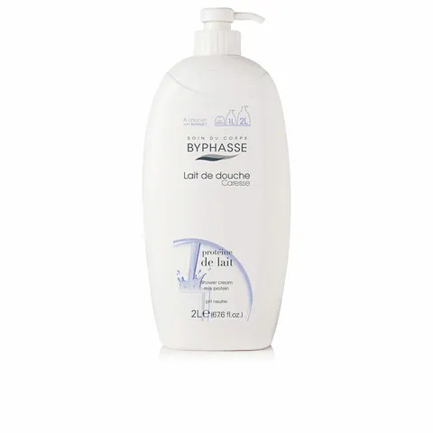 Byphasse Caresse Gel De Ducha proteina de leche 2000 ml – imagen 1