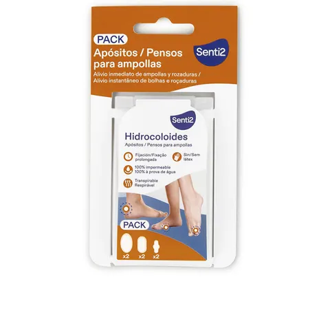 Senti2 Apósitos hidrocoloides surtido 6 u – imagen 1