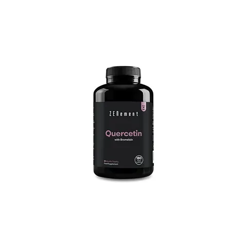 Zenement Quercetin with Bromelain 180 Capsules – image 1