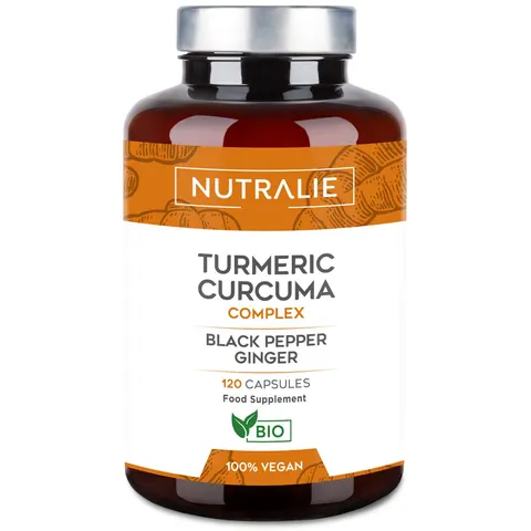 Nutralie Turmeric Cúrcuma Complex 120 Cápsulas – imagen 1