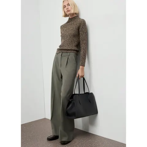 Mango Straight Trousers – image 1
