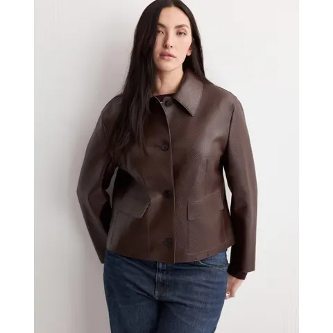 Mango Faux Leather Jacket – 561248 – image 1