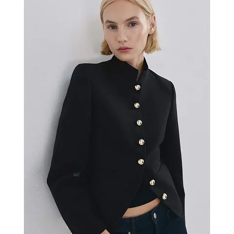 Mango Jacket With Gold Button – image 1