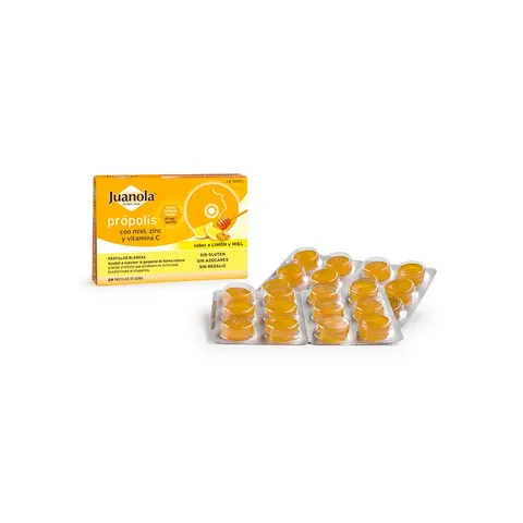 Juanola Própolis Miel Zinc Eucalipto – imagen 1