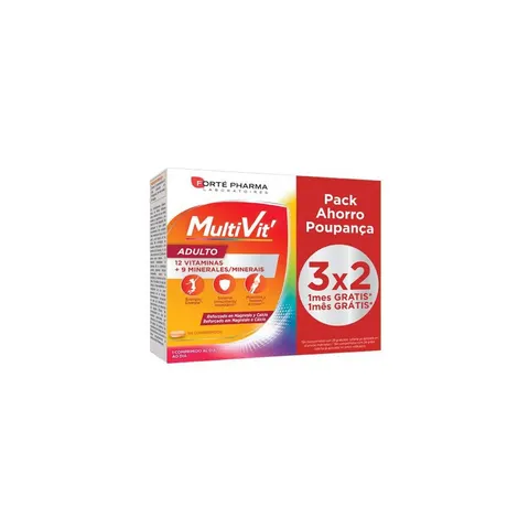 Forte pharma multivit adulto 84comp. – imagen 1