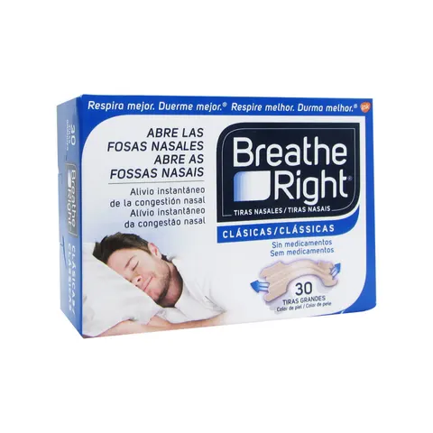 Breathe Right Large Nasal Strips X 30 – image 1