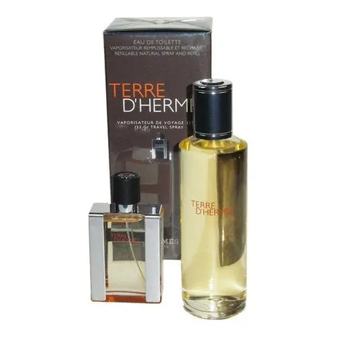 Hermès Terre d'Hermès Gift Set 30ml EDT Refillable + 125ml EDT Refill – image 1