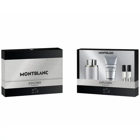 Mont Blanc Explorer Platinum 100ml 4pc Giftset – image 1