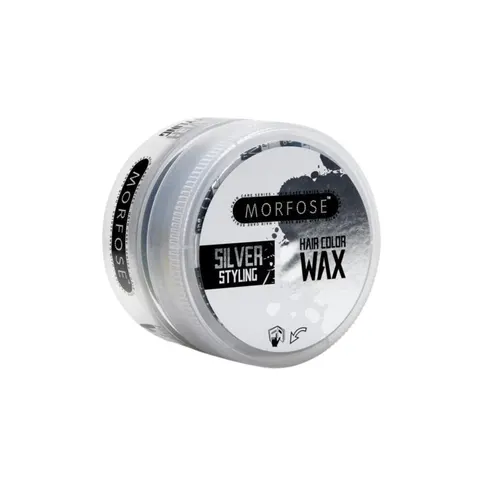 Morfose - Color Haar Wax 100 ml - Silber – Bild 1