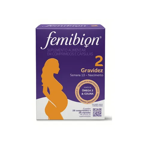 Femibion 2 28 tablets and 28 capsules – image 1
