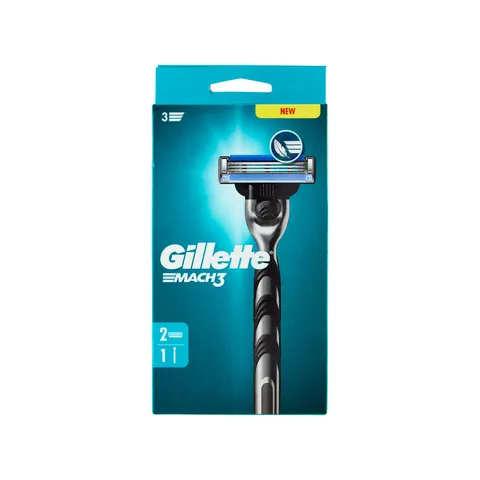 Procter & Gamble Gillette Mach3 Rasoio Std+2lam – immagine 1