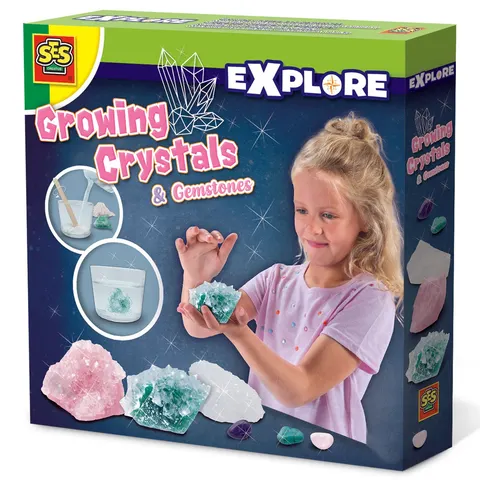 SES Creative Growing Crystals And Gemstones – image 1
