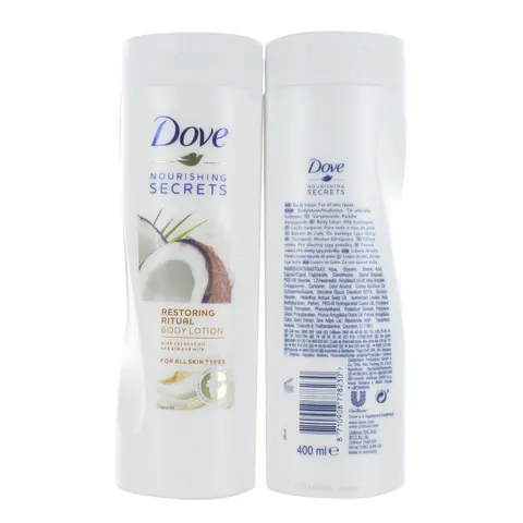 Dove Crema Corpo 400ML Restor Cocc/mand – immagine 1
