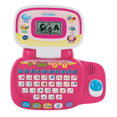 VTech Il mio laptop con mouse - Rosa – immagine 1