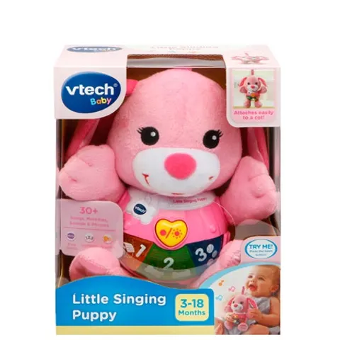 VTech Little Singing Puppy Pink – image 1