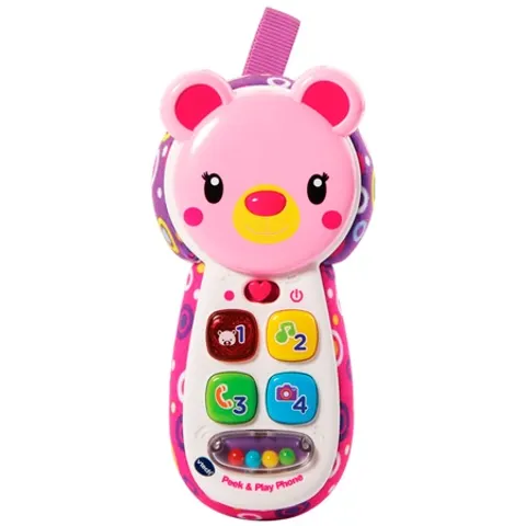 VTech Peek & Play Toy Mobile - Pink – image 1
