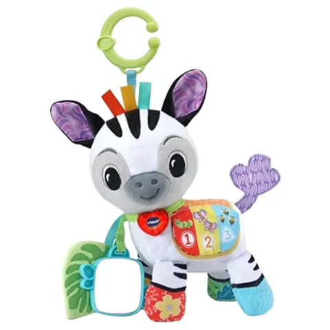 Giocattolo morbido Zebra On-The-Go di VTech – immagine 1
