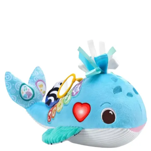 VTech Snuggly Sounds Whale Baby Toy – image 1