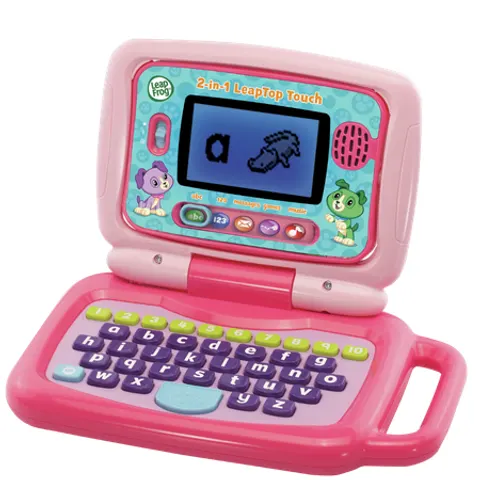 Leap Frog 2-in-1 LeapTop Touch Laptop - Pink – image 1