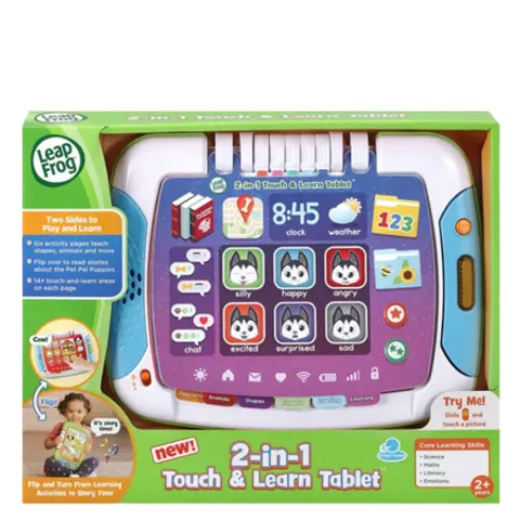 LeapFrog 2-in-1 Touch & Learn Tablet – image 1
