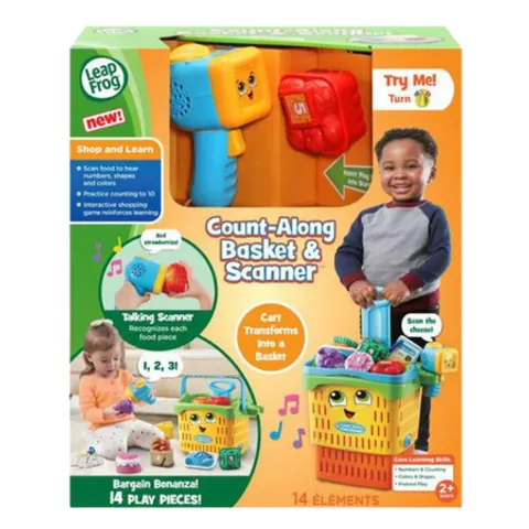 LeapFrog Cestino e scanner "Count-Along" - Giocattolo educativo – immagine 1
