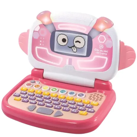 LeapFrog Clic The ABC 123 Laptop Pink – image 1