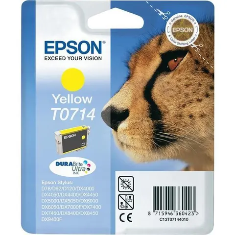 Epson T071 (C13T07144010) - Gelb - Druckerpatrone – Bild 1