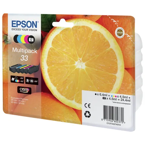 Epson 33 (C13T33374012) - 5-farbig - Druckerpatrone - Multipack – 602370 – Bild 1