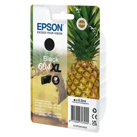 Toner Epson 604XL černý 8,9 ml – zdjęcie 1