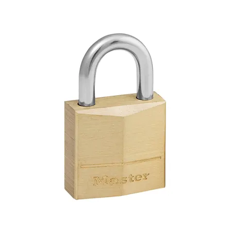Master Lock Solid Brass 20Mm Padlock 3-Pin – image 1
