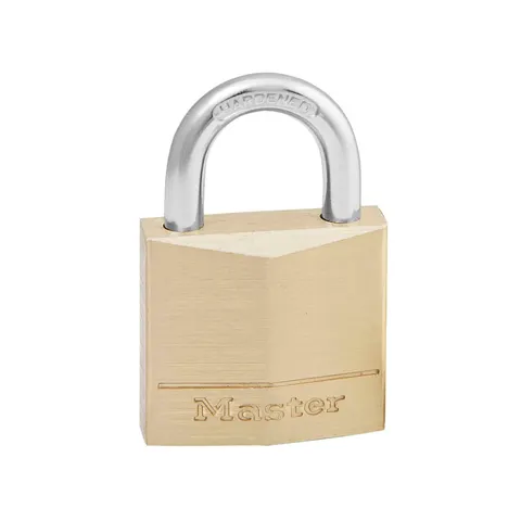 Master Lock Solid Brass 30Mm Padlock 4-Pin – image 1