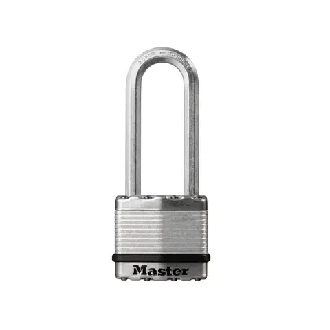 Master Lock Excell Laminated Steel 45Mm Padlock - 64Mm Shackle – image 1