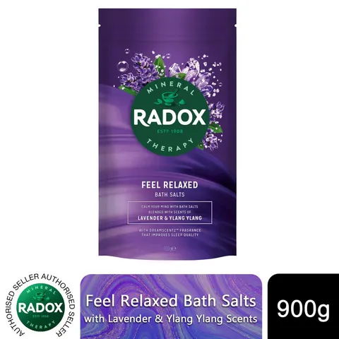 Radox Lavender Scent Aromatherapy Bath Salts 900 G – image 1