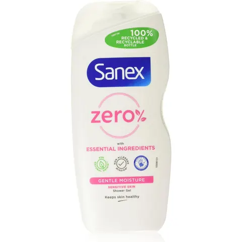 Gel doccia Sanex Zero Sensitive – 225 ml – immagine 1