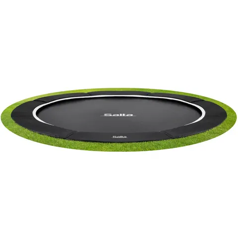 Salta Royal Baseground 8ft 2" Round Trampoline - Black – image 1