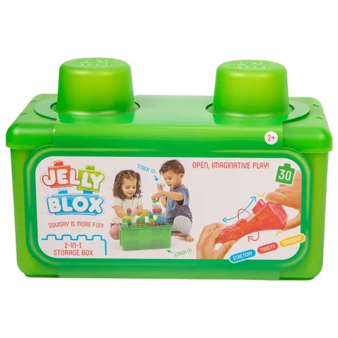 Jelly Blox Stash And Stack 2 In 1 Storage – image 1