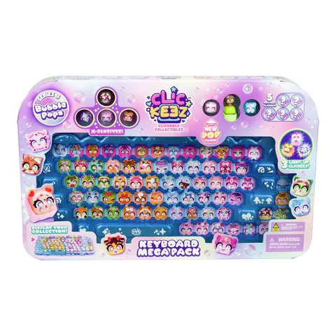 Goliath Clickeez Keyboard Mega Pack série 3 Bubble Pops – image 1
