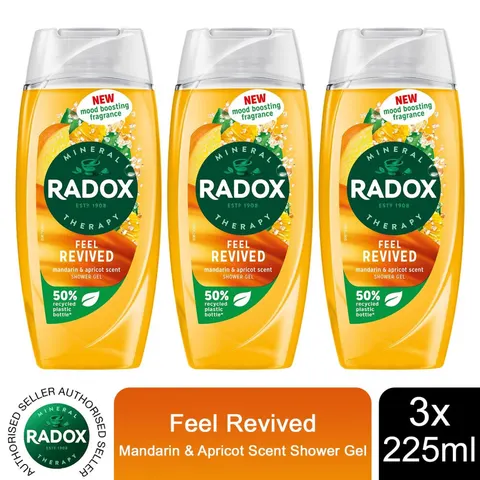 Radox Feel Revived shower gel 225 ml – image 1